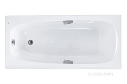 Ванна акриловая Roca Sureste 170х70 прямоугольная белая ZRU9302769 - фото 101115