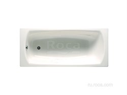 Ванна стальная Roca Swing 170x75 с отверстиями для ручек, 2,4мм, anti-slip 2201E0000 - фото 101356