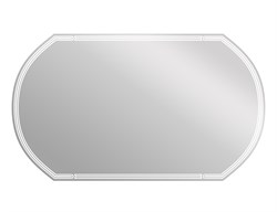 CERSANIT зеркало: LED 090 design 120x70 с подсветкой с антизапотеванием овальное - фото 103798