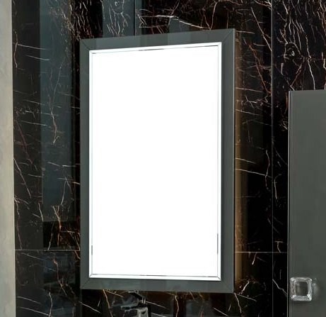 ARMADIART Зеркало Dolce Глянцевый Графит 105x70см ARMADIART-567-GR - фото 109663