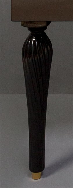ARMADIART Ножки SPIRALE 35 см черные (пара) - фото 110212