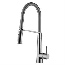LEMARK Soul Смеситель для кухонной мойки, с гибким изливом LM6002C - фото 11376