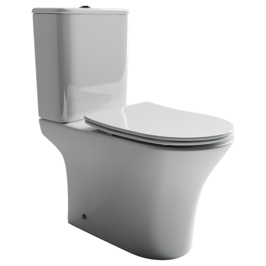 CERAMICA NOVA Напольный  унитаз с бачком Fortuna Rimless (безободковый) CN9001