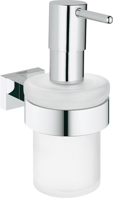 GROHE Дозатор жидкого мыла с держателем Essentials Cube 40756001 - фото 143663