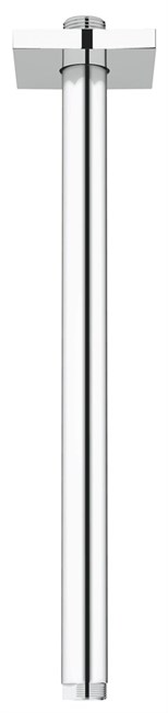 GROHE 27484000 Rainshower neutral Душевой кронштейн потолочный 292 мм, с квадратной розеткой, хром GROHE-27484000