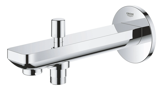 GROHE 13390000 BauContemporary Излив для ванны с переключателем, вынос 170 мм, хром - фото 145525