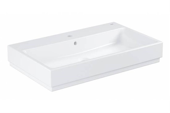 GROHE 3946900H Cube Ceramic Раковина, подвесная 80 см, альпин-белый (10 шт пал - 126373) GROHE-3946900H - фото 145598