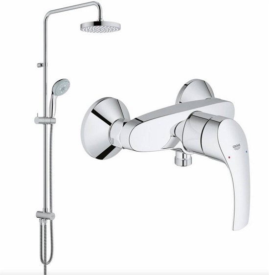 GROHE Промо-набор для ванны 2 в 1 Eurosmart 124410 GROHE-124410 - фото 145964