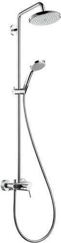 HANSGROHE 27222000 Croma 220 Showerpipe душевая система - фото 147264