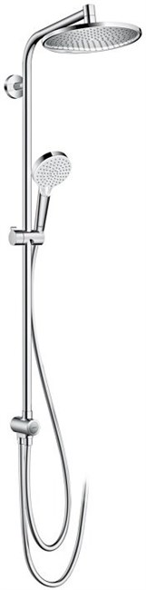 HANSGROHE Душевая система Hansgrohe Crometta S 240 1jet Showerpipe Reno 27270000 - фото 148152