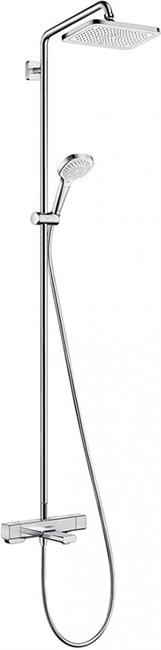 HANSGROHE Душевая стойка Hansgrohe Showerpipe 280 1jet с термотатом для ванны 27687000 27687000