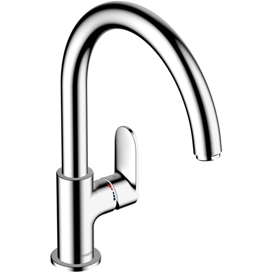 HANSGROHE Кухонный смеситель 260 однорычажный с поворотным изливом Hansgrohe Vernis Blend M35 71870000 хром - фото 148731