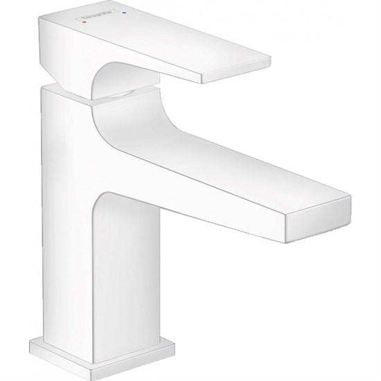 HANSGROHE Смеситель Metropol для раковины 32500700, матовый черный - фото 149386