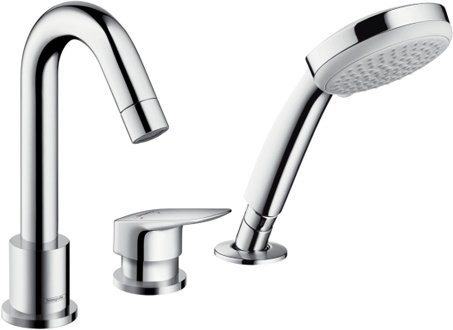 HANSGROHE Смеситель для ванны Hansgrohe Logis 71313000 - фото 149457