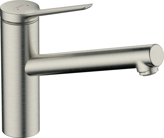 HANSGROHE Смеситель для кухни Zesis M33 1jet 74802800, под сталь - фото 149919