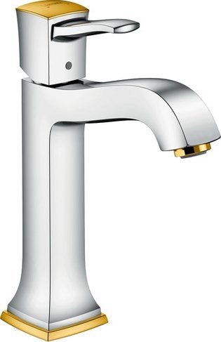 HANSGROHE Смеситель для раковины Hansgrohe Metropol Classic хром/золото 31302090 - фото 150198