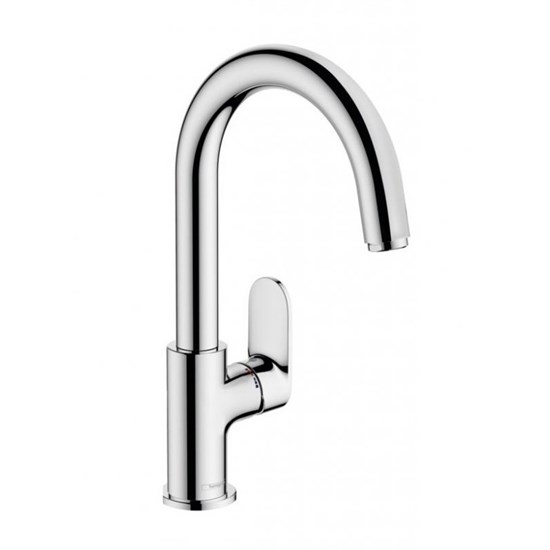 HANSGROHE Смеситель для раковины со сливным гарнитуром Hansgrohe Vernis Blend 210 71554000 хром - фото 150465