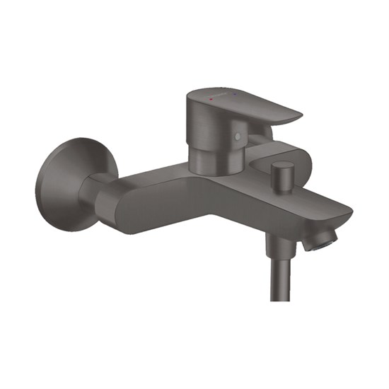 HANSGROHE Смеситель Hansgrohe Talis E для ванны 71740340, шлифованный черный хром - фото 151114