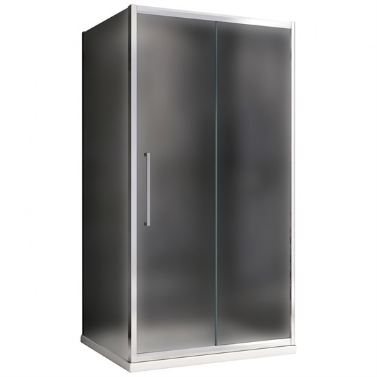 ABBER Душевой уголок  Schwarzer Diamant AG30170MH-S70M, размер 170x70 см, двери раздвижные, стекло 6 мм AG30170MH-S70M - фото 152132