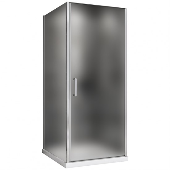 ABBER Душевой уголок  Sonnenstrand AG04080M-S85M, размер 80x85 см, двери распашные, стекло 6 мм AG04080M-S85M