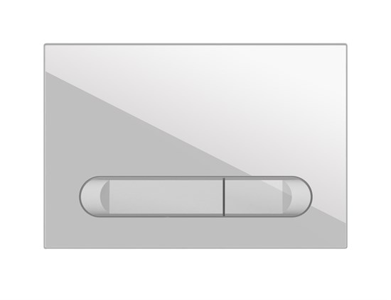 CERSANIT Кнопка ESTETICA для LINK PRO/VECTOR/LINK/HI-TEC пластик белый - фото 171153