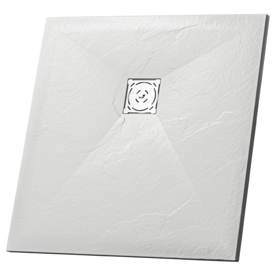 RGW Stone Tray Душевой поддон квадратный  ST-W Белый, размер 75x75 см - фото 174326