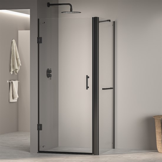 RGW Passage Душевой уголок PA-36-1B (PA-06B + Z-060-2B + держатель O-204B), квадратный, размер 80x80 см, двери распашные 410836188-014