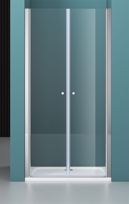 BELBAGNO Etna Душевая дверь в нишу, размер 180 см, двери распашные, стекло 6 мм - фото 182222
