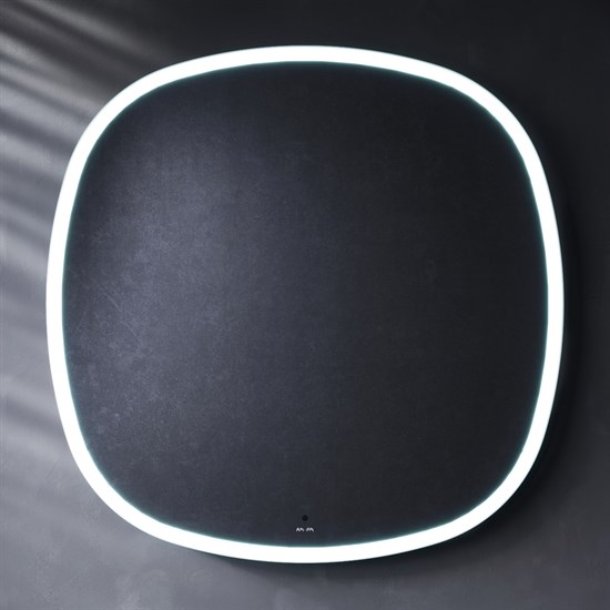 AM.PM M8FMOX0801WGS Зеркало универсальное с контурной LED-подсветкой, ИК- сенсором, квадрат, 80 см - фото 187201