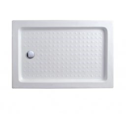 CEZARES Акриловый поддон TRAY-A-AH-110/100-15-W прямоугольный, размер 110х80 см, высота 15 см, цвет белый TRAY-A-AH-110/80-15-W - фото 192983