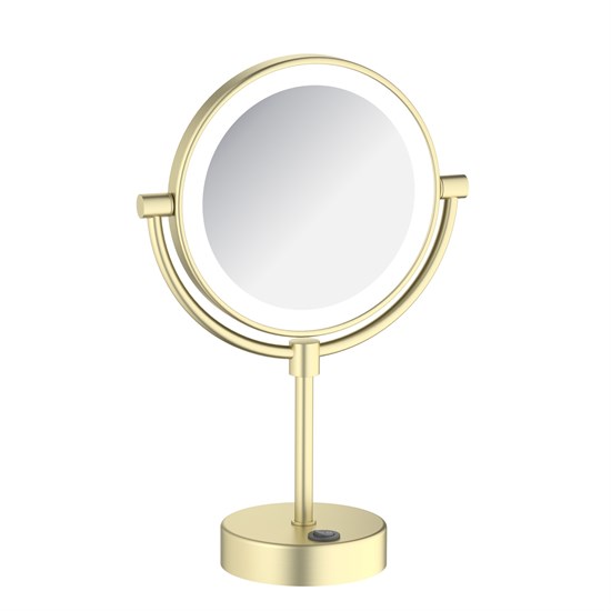 TIMO Saona Зеркало настольное с подсветкой (13276/17), цвет золото - фото 196430