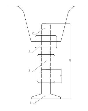 SALINI Опора резьбовая регулируемая, черный 28101