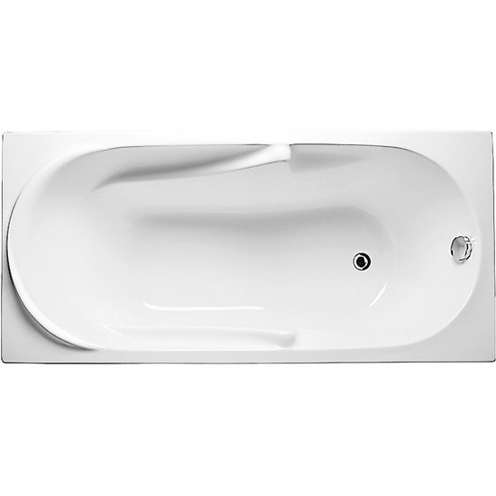 1MARKA Vita Ванна прямоугольная пристенная размер 150х70 см, цвет белый - фото 205227