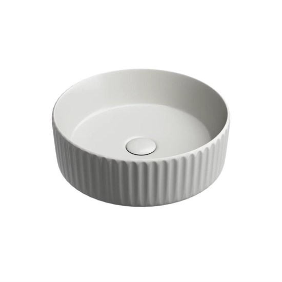 CERAMICA NOVA Element Умывальник чаша накладная круглая (цвет Серый Матовый) 360*360*115мм - фото 217097
