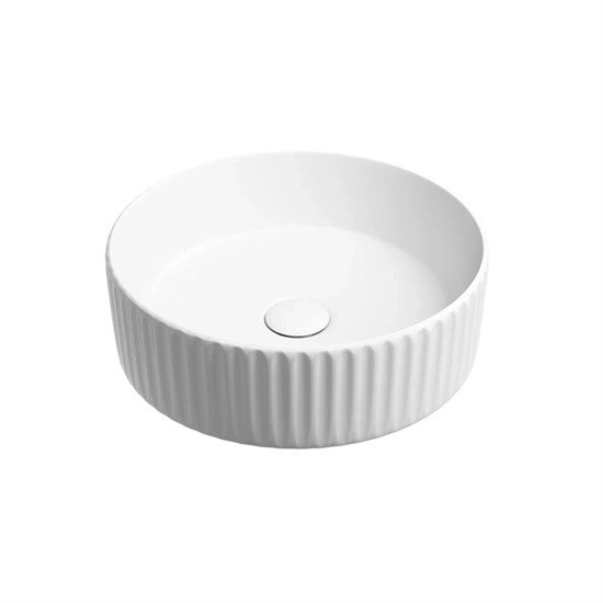 CERAMICA NOVA Element Умывальник чаша накладная круглая (цвет Белый Матовый) 360*360*115мм - фото 217104