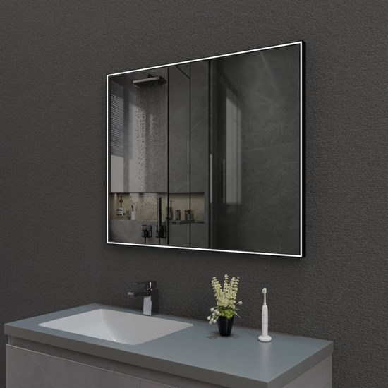 ESBANO Зеркало со встроенной подстветкой ES-3803 YDB размер: 120x70х3,2 - фото 218498