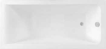 AQUANET Bright Ванна акриловая прямоугольная встраиваемая / пристенная размер 170x70 см с каркасом, белый - фото 218661