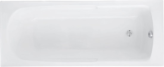 AQUANET Extra Ванна акриловая прямоугольная встраиваемая / пристенная размер 170x70 см с каркасом, белый - фото 218824