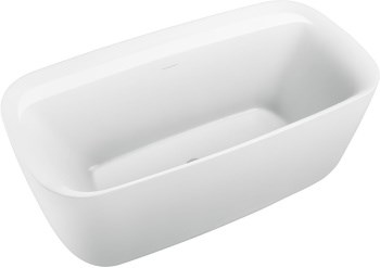 AQUANET Family Ванна акриловая овальная отдельностоящая / пристенная размер 170x80 см, белый - фото 218850