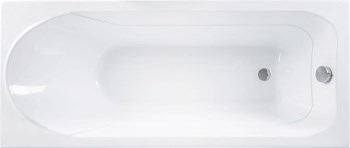 AQUANET West Ванна акриловая прямоугольная встраиваемая / пристенная размер 170x70 см с каркасом, белый - фото 219426
