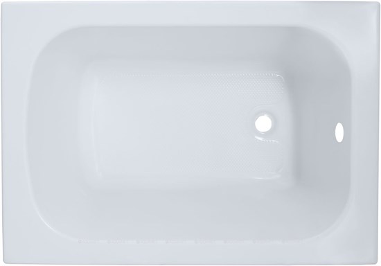 AQUANET Seed Ванна акриловая прямоугольная встраиваемая / пристенная размер 100x70 см с каркасом, белый - фото 219677