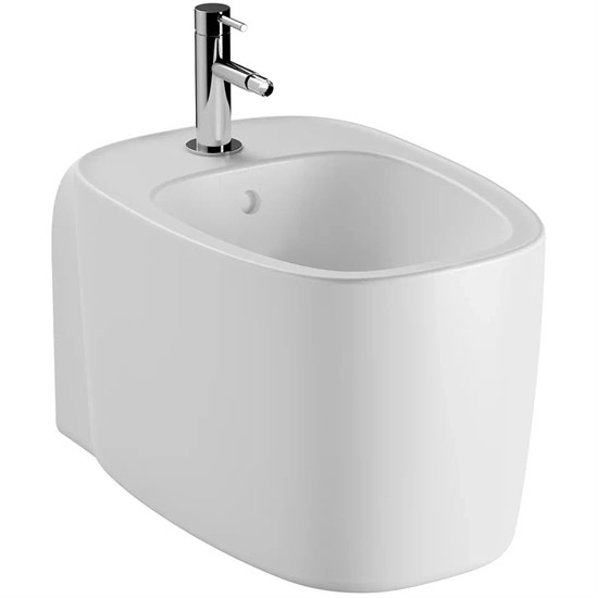 VITRA Plural Биде подвесное, белый матовый 7831B401-0288 - фото 220063