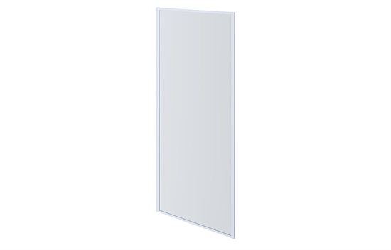 AQUATEK Неподвижная душевая стенка 1000x2000, для комбинации с дверью, профиль хром, стекло прозрачное 6 мм - фото 222573