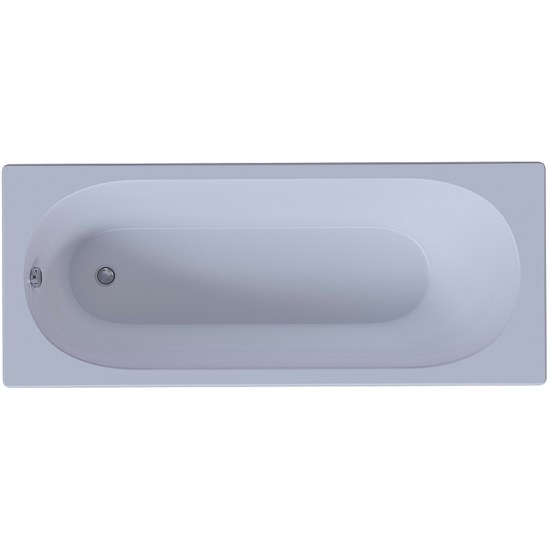AQUATEK Оберон Ванна пристенная прямоугольная без гидромассажа с фронтальной панелью с каркасом (разборный) со слив-переливом (слева) размер 180x80 см, белый - фото 223093