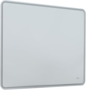 AQUANET Зеркало Ирис 100x80 с подсветкой LED - фото 226486