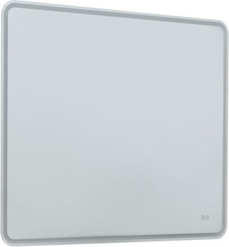 AQUANET Зеркало Ирис 90x80 с подсветкой LED - фото 226520