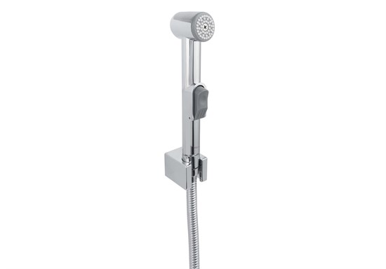 AQUATEK Гигиенический ручной душ со шлангом 125см c держателем  AQ2050CR - фото 230217