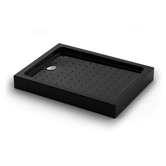 VECONI Душевой поддон прямоугольный Tezeo acrylic TZ-54B, 1200x800x150, акрил, черный TZ54B-12080-C5 - фото 234762