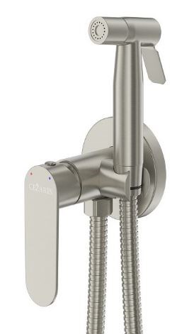 CEZARES Stylus Гигиенический душ со смесителем, сатин STYLUS-DIF-IN - фото 250413