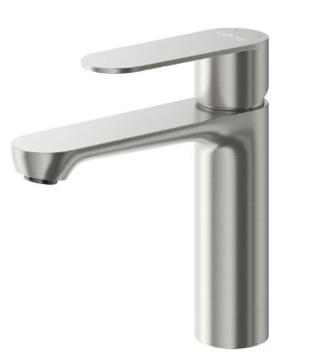 CEZARES Stylus Смеситель для раковины однорычажный с донным клапаном, сатин STYLUS-LS-IN - фото 250459